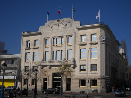 Le bâtiment de la CCI de Lorient