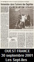 Ouest France, 30 September 2001