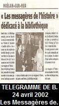 Le Télégramme de Brest, 24 April 2002