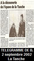 Le Télégramme de Brest, 2 September 2002