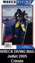 Wreck Diving Magazine, Juillet 2005