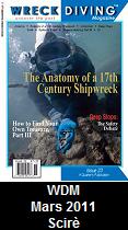 Wreck Diving Magazine, Mars 2011